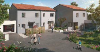 3 villas avec jardins privatifs dans le quartier Saint-Simon à Toulouse