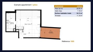 Résidence à taille humaine de 32 logements dans le centre-ville d'Eaunes