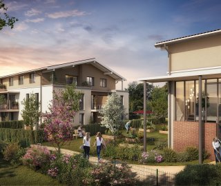 Programme immobilier neuf éligible Loi Pinel à Toulouse-Croix-Daurade - livré en 2024 à partir de 224 000€