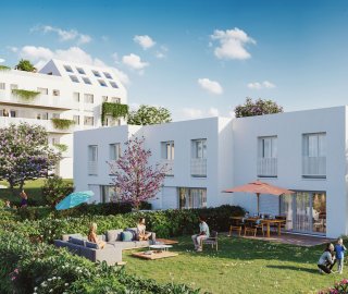 Programme immobilier neuf éligible Loi Pinel à Toulouse-Côte-Pavée - livré en 2025 à partir de 265 500€
