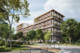 Faubourg Malepère : Appartements neufs T2, T3, T4 et T5 à vendre au sein d'un programme atypique
