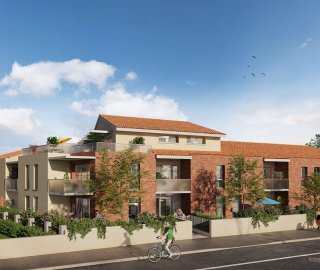 Programme immobilier neuf éligible Loi Pinel à Muret - livré en 2025 à partir de 209 000€