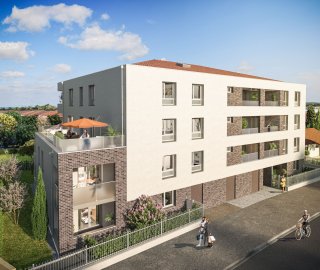 Programme immobilier neuf éligible Loi Pinel à Toulouse-Saint-Martin-du-Touch - livré en 2025 à partir de 249 000€