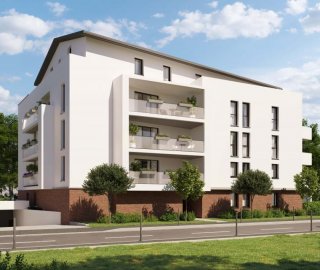 Programme immobilier neuf éligible Loi Pinel à Toulouse-Lafourguette - livré en 2024 à partir de 159 615€