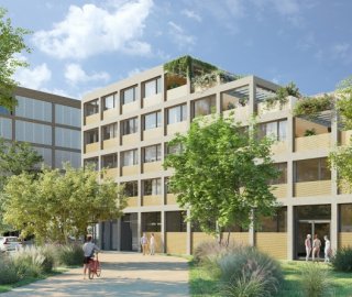 Programme immobilier neuf éligible Loi Pinel à Toulouse-Rangueil - livré en 2024 à partir de 153 000€