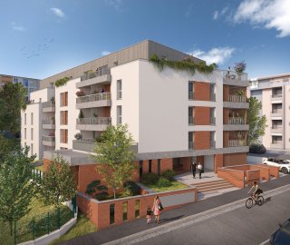 Programme immobilier neuf éligible Loi Pinel à Toulouse-Jolimont - livré en 2027 à partir de 227 900€