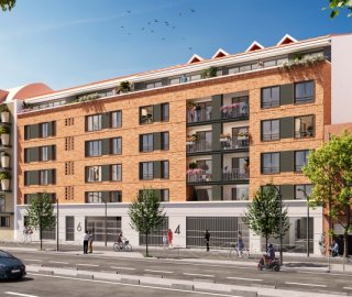 Programme immobilier neuf éligible Loi Pinel à Toulouse-Saint-Cyprien - livré en 2027 à partir de 245 000€