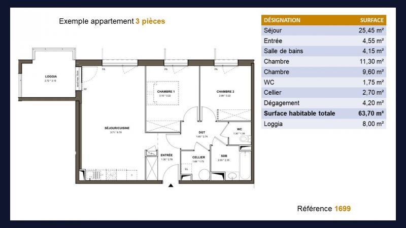 Appartement neuf Fenouillet - Photo 13