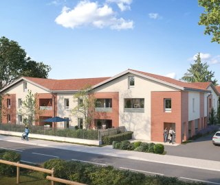 Programme immobilier neuf éligible Loi Pinel à Toulouse-Saint-Simon - livré en 2028 à partir de 239 900€