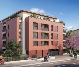 Programme immobilier neuf éligible Loi Pinel à Toulouse-Lafourguette - livré en 2028 à partir de 231 900€