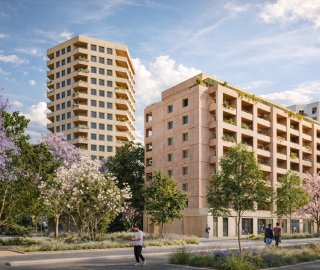Programme immobilier neuf éligible Loi Pinel à Toulouse-Saint-Cyprien - livré en 2028 à partir de 199 900€