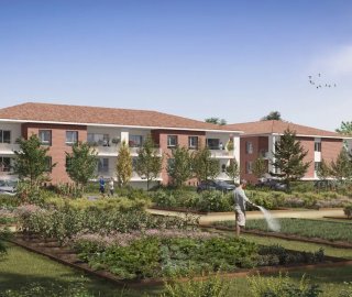 Programme immobilier neuf éligible Loi Pinel à Launaguet - livré en 2028 à partir de 203 900€